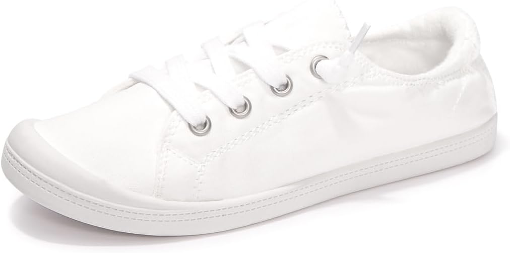 Comfort Low-Top Canvas Slip-On Sneakers