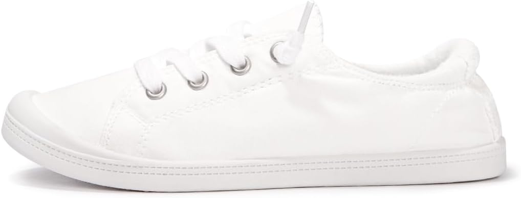 Comfort Low-Top Canvas Slip-On Sneakers