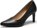 Pointed-Toe Closed 3-Inch Business Dress Pumps