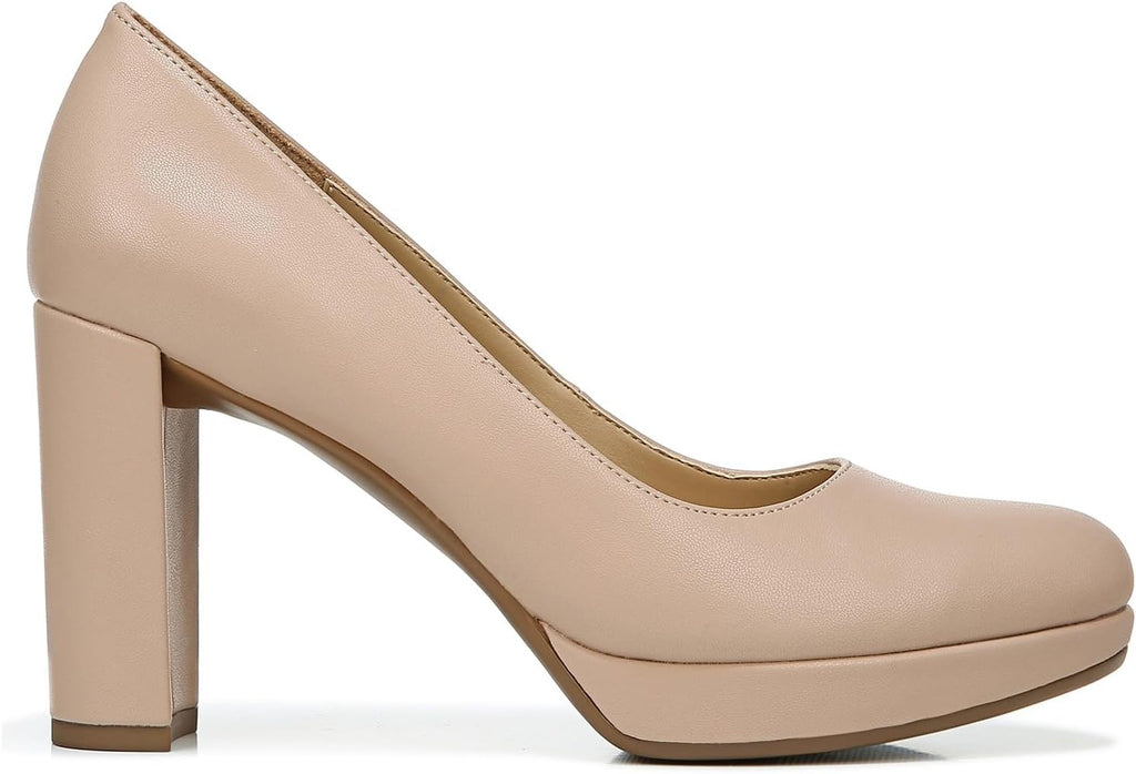 Chunky High-Heel Platform Pump