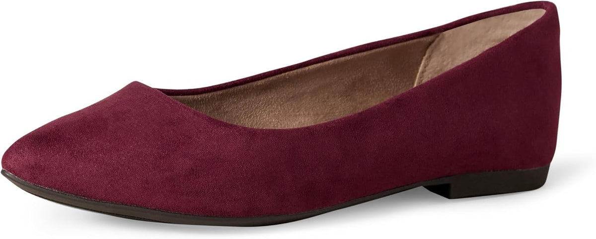Pointed-Toe Ballet Flat