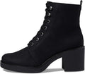 Combat Block-Heel Ankle Boot