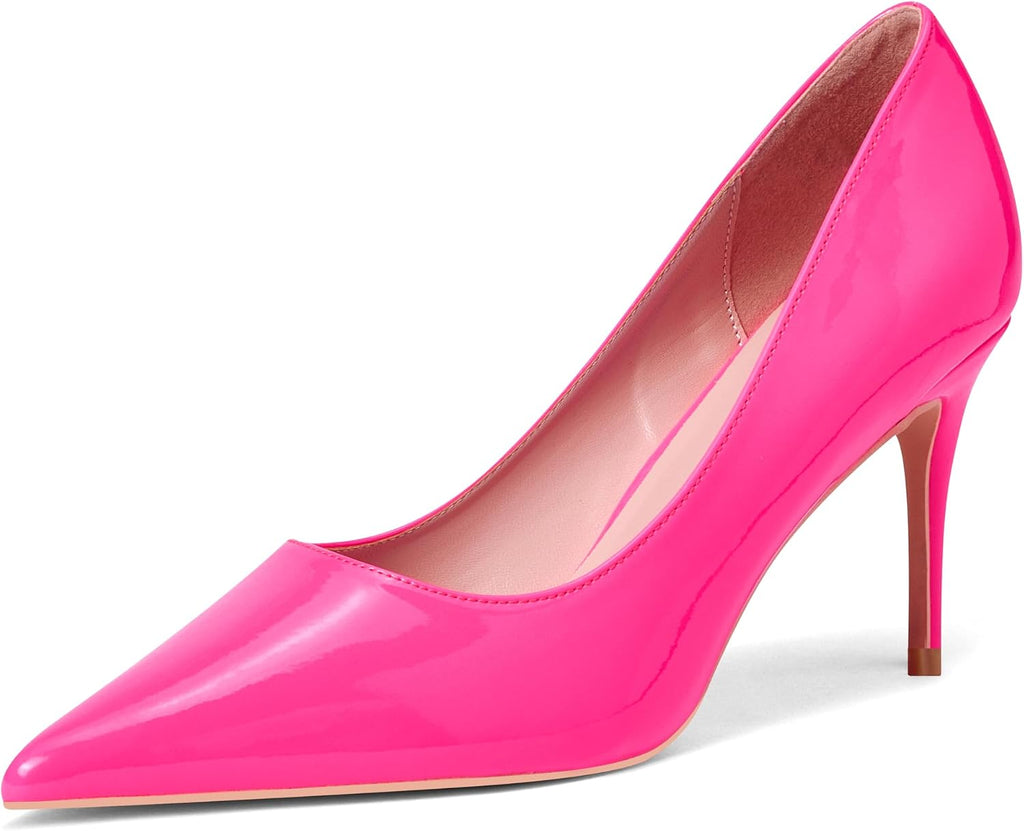 Closed-Toe 3-Inch Stiletto Dress Pumps