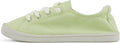 Linen Canvas Slip-On Loafers