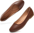 Comfort Leather Slip-On Ballet Flats